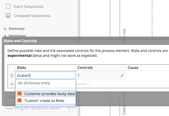 Suggestions pop up as you type