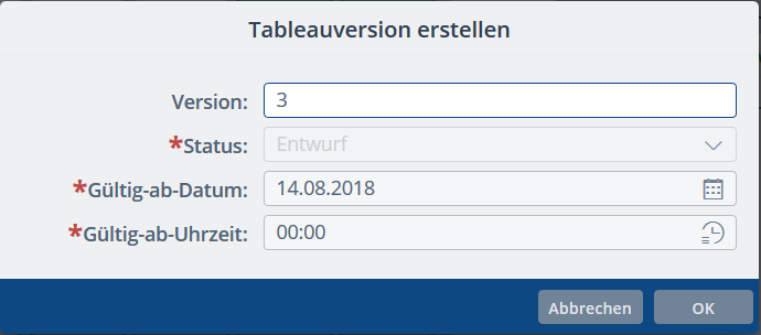 Create Tableau Version