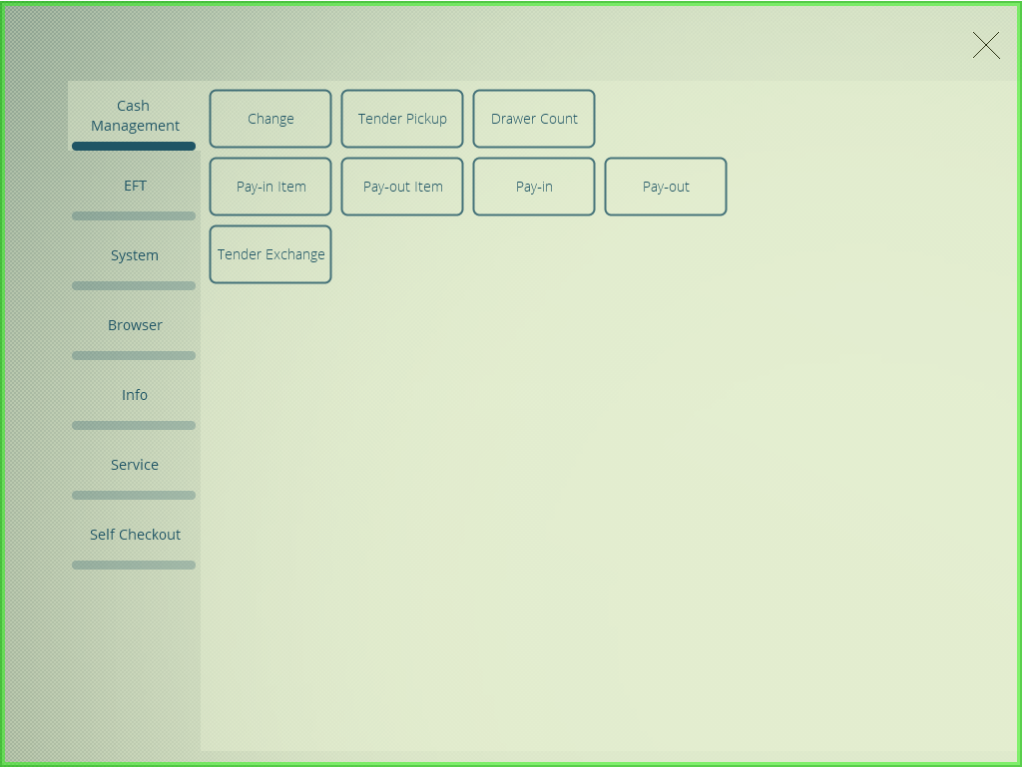 Example of Fullscreen Tableau