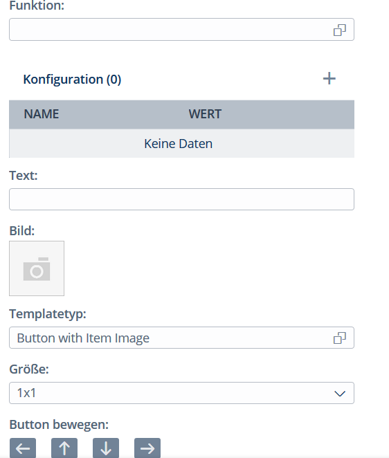 Function Button Properties