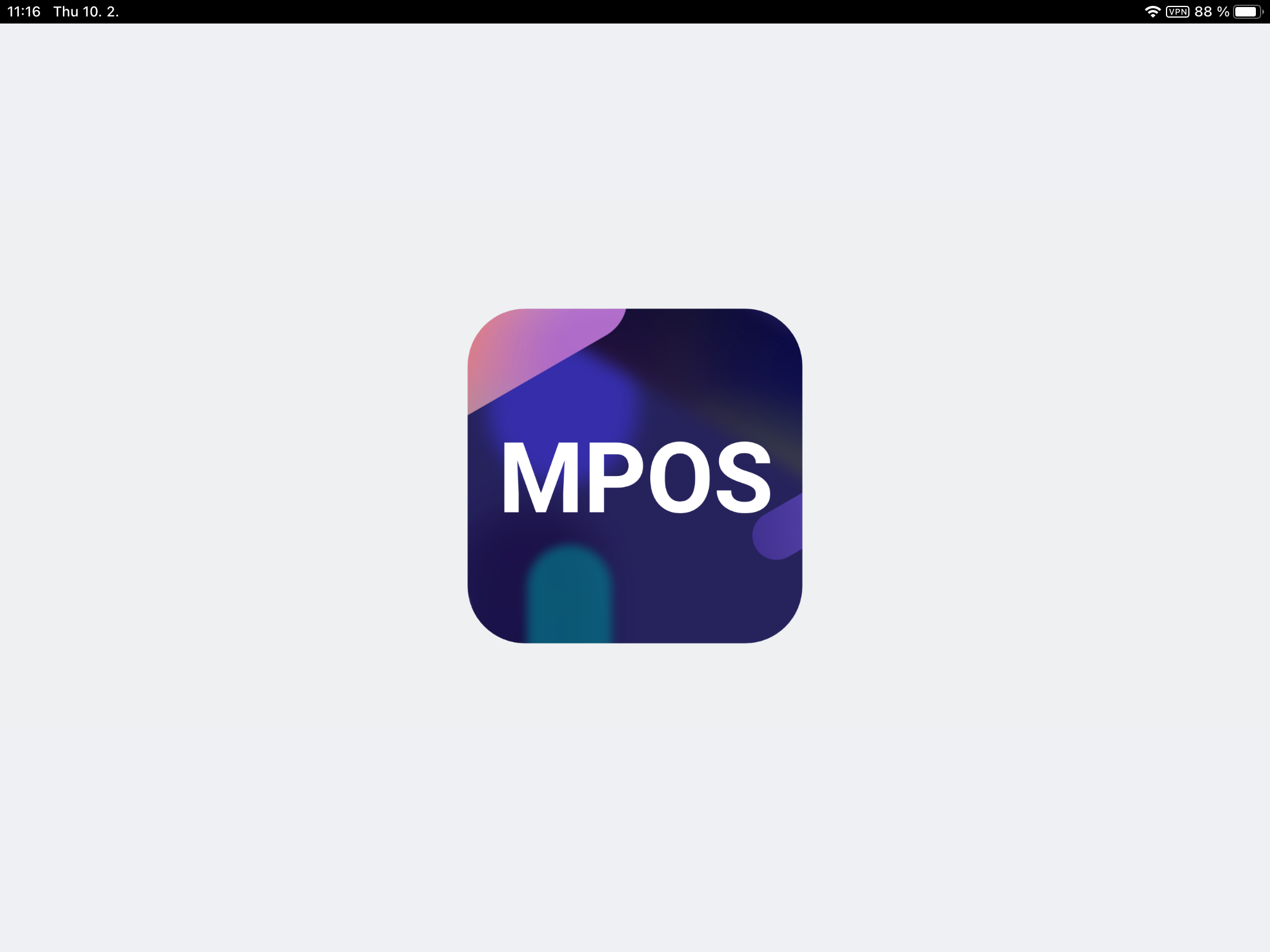 MPOS Size M - Programm Start