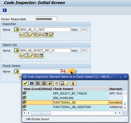 Executing static checks for remote custom ABAP code