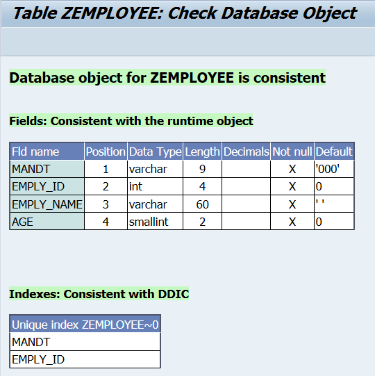 ABAP ディクショナリオブジェクトのトラブルシューティング | SAP Help