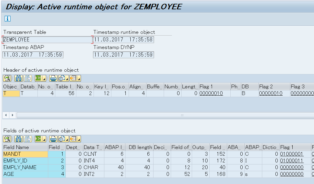 ABAP ディクショナリオブジェクトのトラブルシューティング | SAP Help