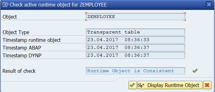 ABAP ディクショナリオブジェクトのトラブルシューティング | SAP Help