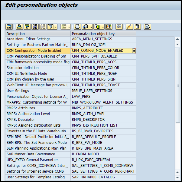 Sap Edit Mode SAP Help Portal