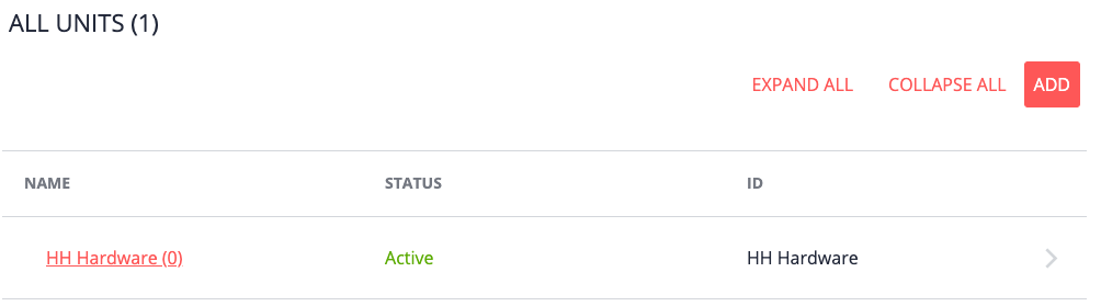 Displaying All Units