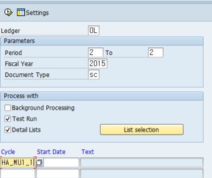 sap様確認用 新総勘定元帳配分 - 累積処理 | SAP Help Portal