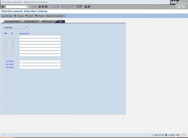 2. Document Search - Functionalities | SAP Help Portal