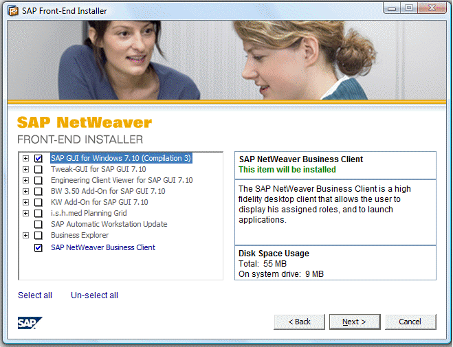NWBC as part of SAP GUI installation