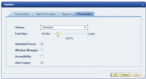Example of Personalize
