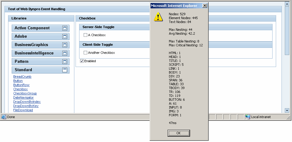 WDR_TEST_EVENTS und Shift+Ctrl+Alt+D
