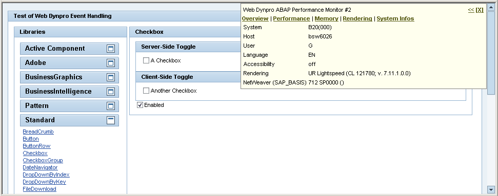 WDR_TEST_EVENTS und Shift+Ctrl+Alt+P