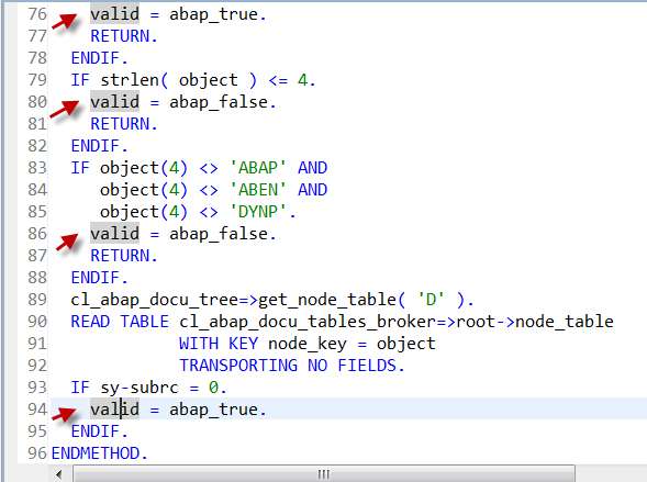 Highlighting occurrences of local variables in the source editor