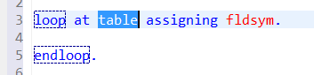 Definition of the of the loopAtAssign template