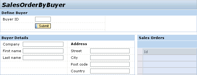 Sales Order By Buyer Layout