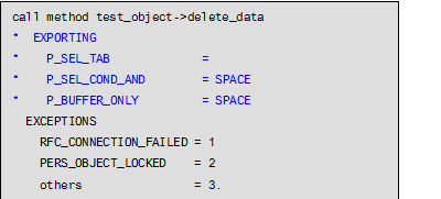 Deleting Data
