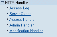HTTP Handler Menu