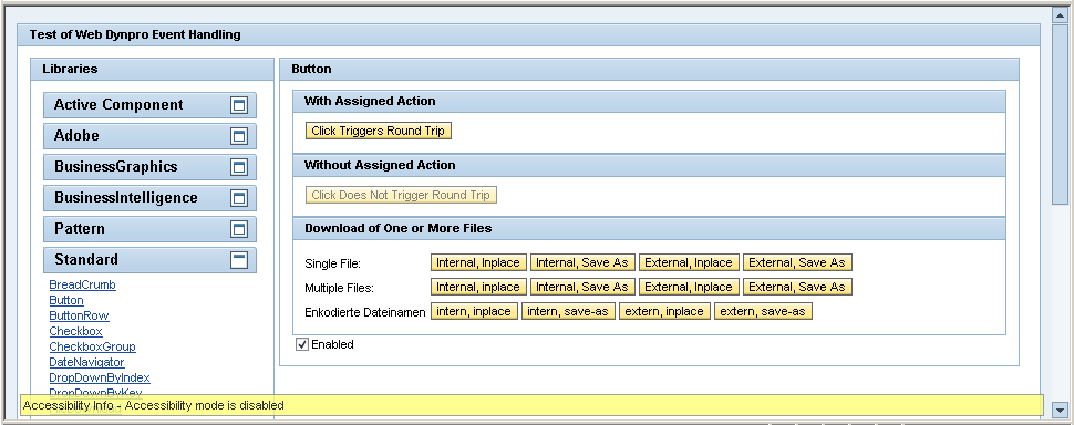 WDR_TEST_EVENTS and Shift+Ctrl+Alt+A