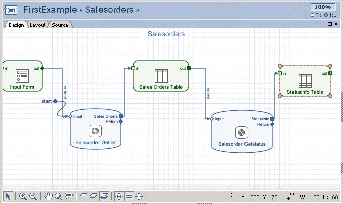 Adding Output to Second Data Service