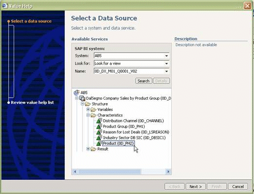 Select the Data Source