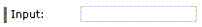Input Field
