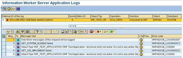 Application Logs